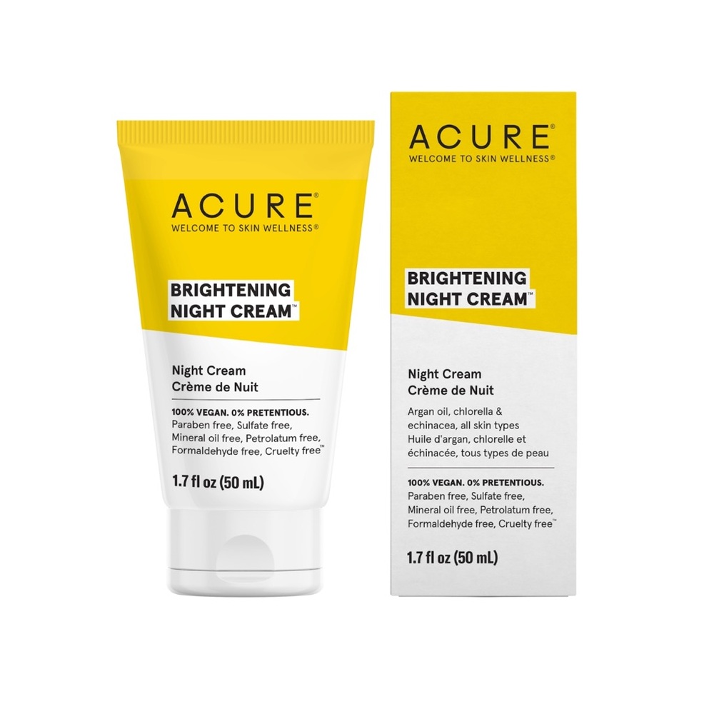 Acure Brightening Night Crea m